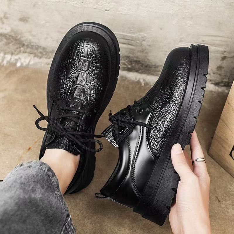 Men'S Shoes Loafers Casual - Мужские лоферы в британском стиле, увеличивающие
