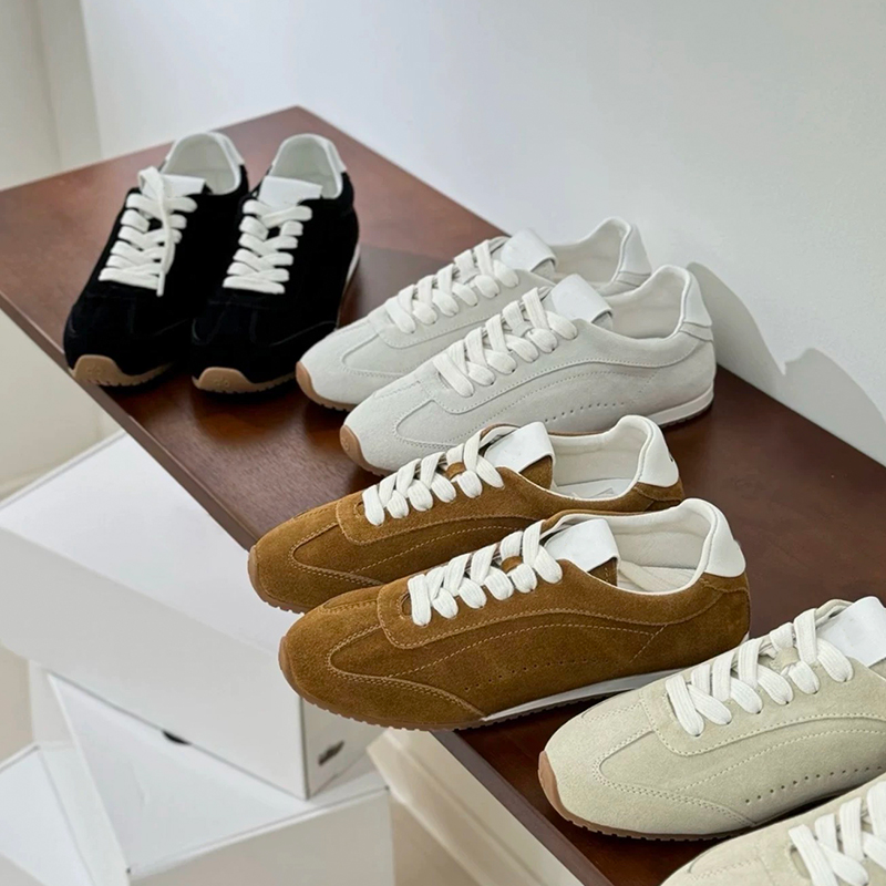Men'S Shoes Casual Sneakers - Женская повседневная обувь унисекс, замшевые кроссовки