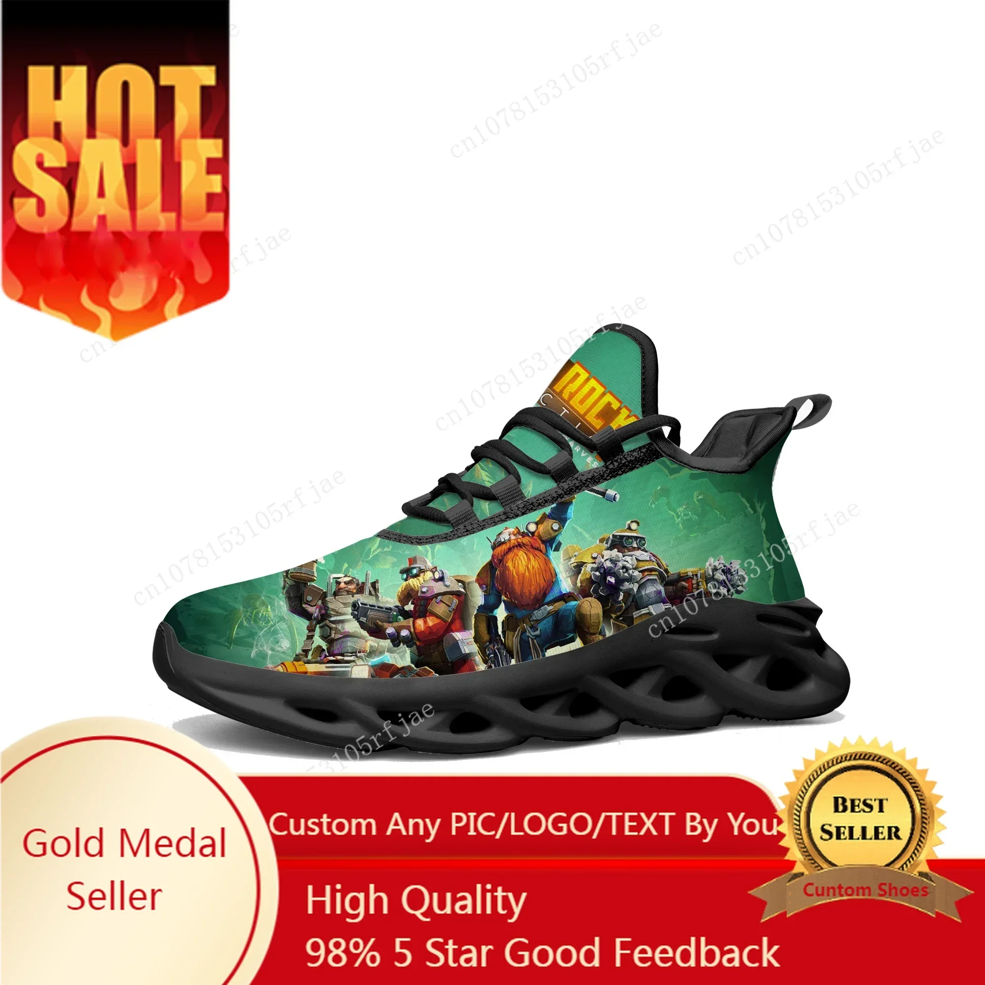 Men'S Shoes For Running - Кроссовки Deep Rock Galactic Flats в