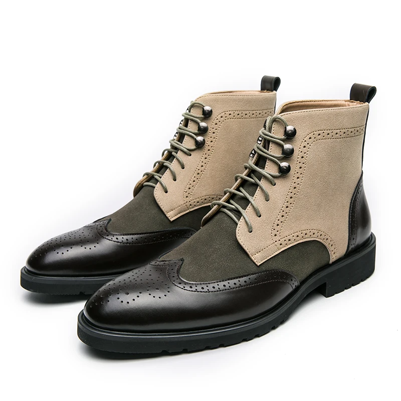 Черные высокие мужские туфли-б – обзор и цена Men'S Shoes Brogues