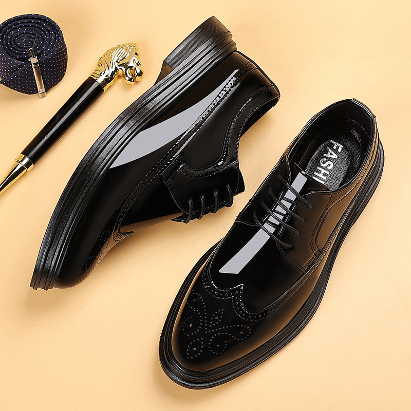 Мужские лакированные туфли-бро – обзор и цена Men'S Shoes Brogues