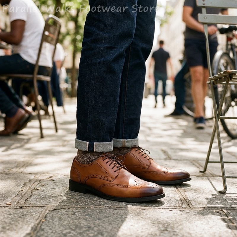Мужские классические туфли-бро – обзор и цена Men'S Shoes Brogues