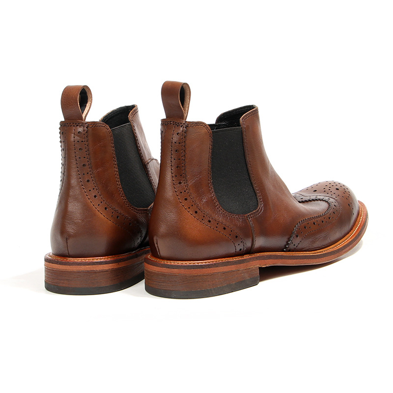 Новые мужские винтажные ботиль – обзор и цена Men'S Shoes Brogues
