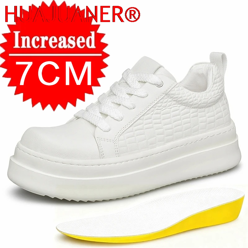 Мужские кожаные кроссовки с ув – обзор и цена Men'S Shoes Height Increase