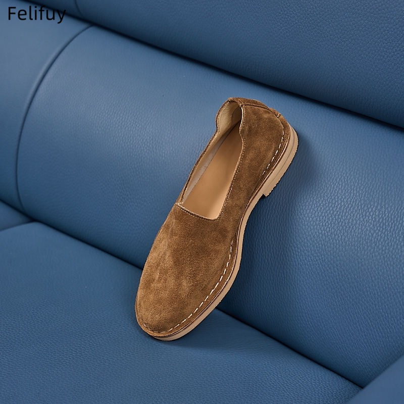 Мужские лоферы из замши, роско – обзор и цена Boat Shoe Leather