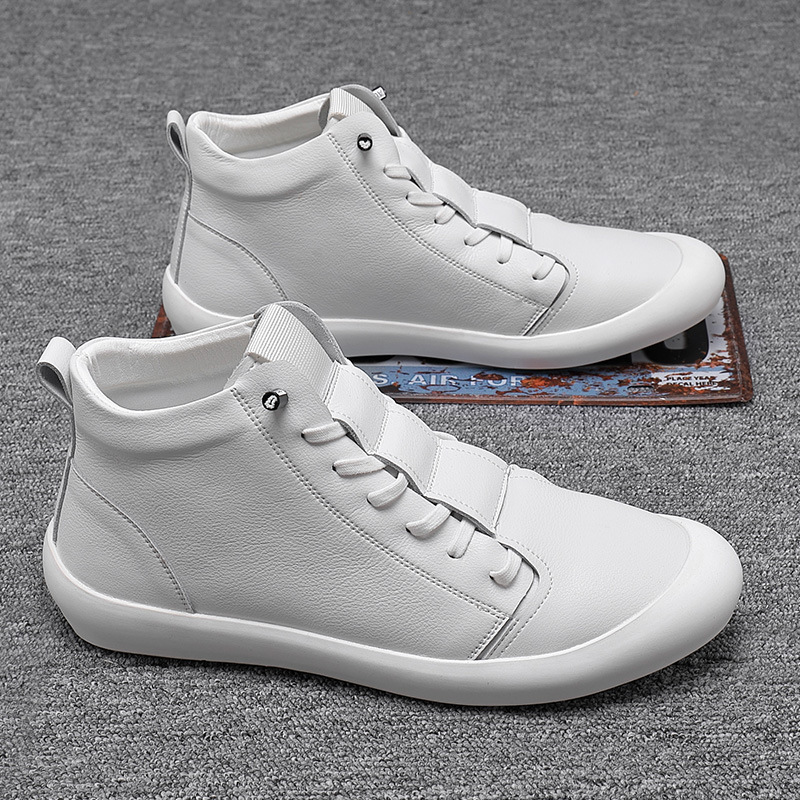 Осенние мужские высокие кроссо – обзор и цена Boat Shoe Leather