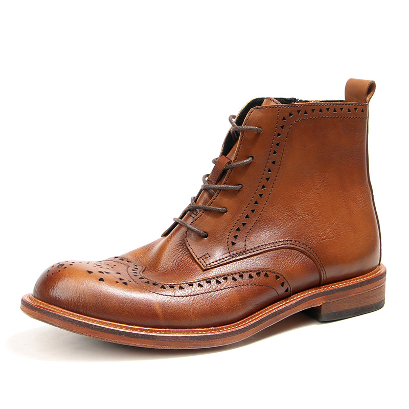 Винтажные мужские ботильоны «Ч – обзор и цена Men'S Shoes Brogues