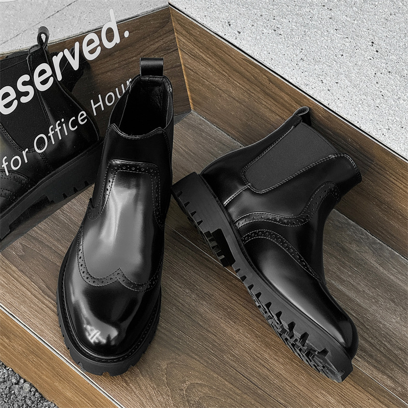 Мужские модные ботинки «Челси» – обзор и цена Men'S Shoes Brogues