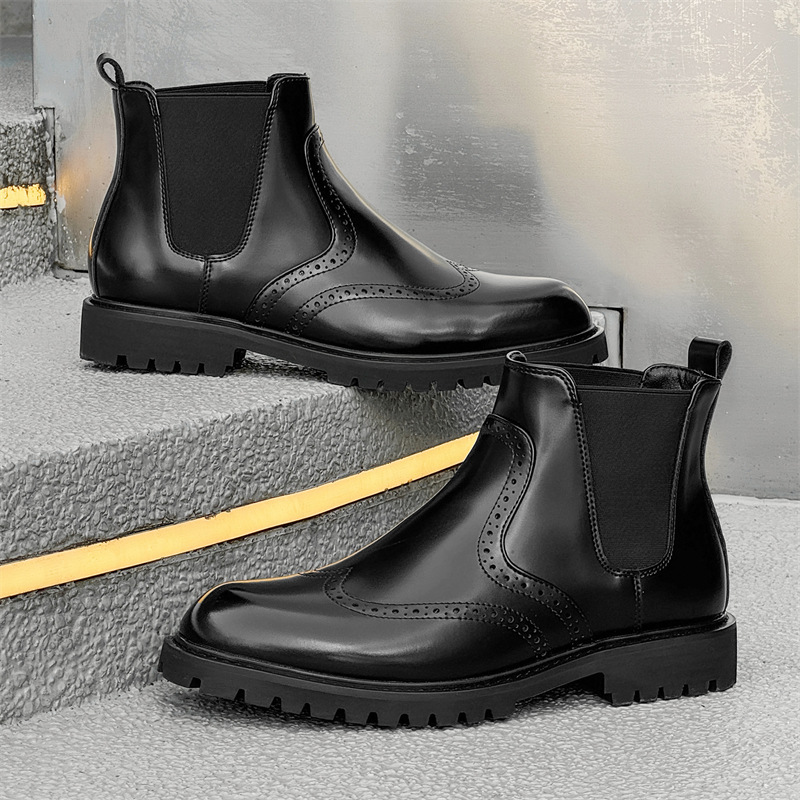 Мужские модные ботинки «Челси» – обзор и цена Men'S Shoes Brogues
