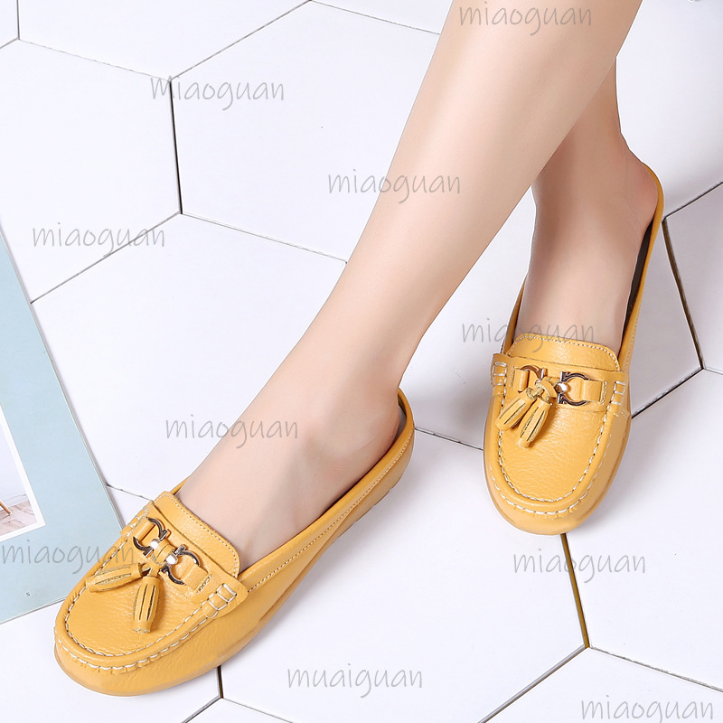 Женские кожаные мюли-лоферы с  – обзор и цена Boat Shoe Leather