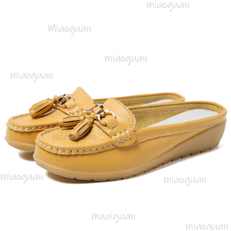 Женские кожаные мюли-лоферы с  – обзор и цена Boat Shoe Leather