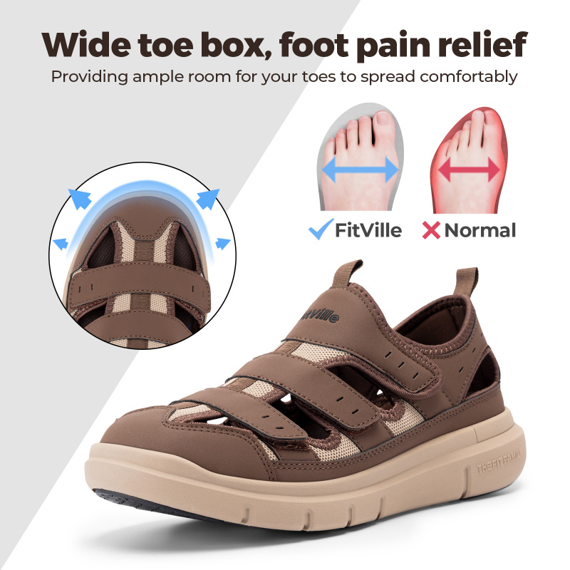 Летние мужские сандалии с расш – обзор и цена Men'S Shoes Diabetic